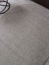 Ковер с длинным ворсом серый MAKAO S600 LIGHT GRAY Овал