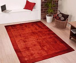 Ковер в стиле Модерн из шерсти EVEREST red