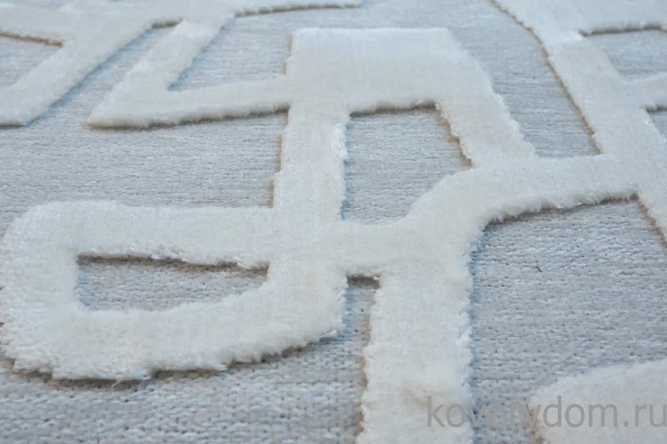 Рельефный ковер из вискозы GENOVA R 38527 6868 91