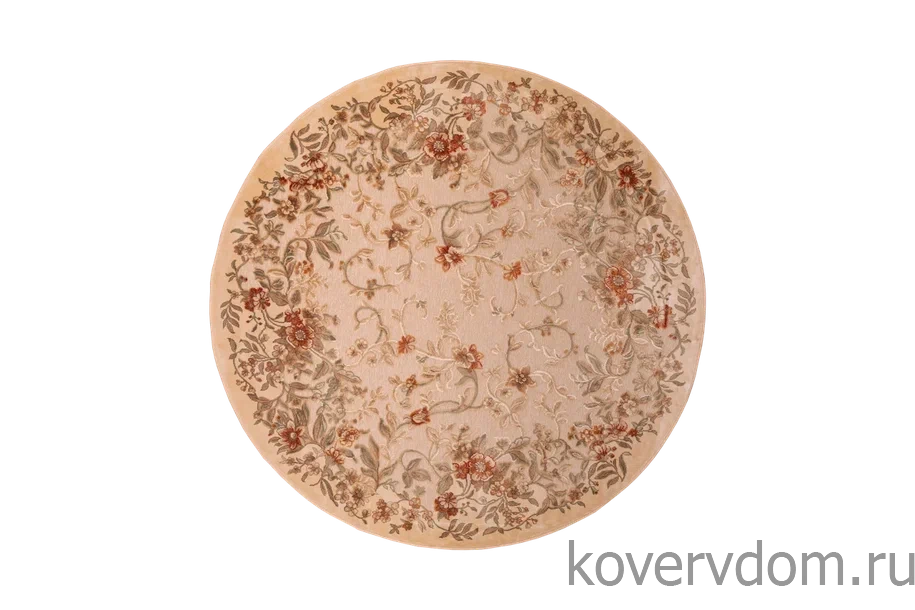 Рельефный ковер из вискозы GENOVA 38027 6262 60 КРУГ