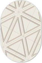 Ковер MOLDABELA рельефный SOHO 1948-15033 ОВАЛ