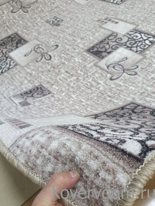 Ковер-палас АБСТРАКЦИЯ 1548-103 Серо-бежевый