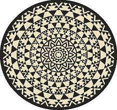 Ковер-циновка Essenza 48698 690 КРУГ