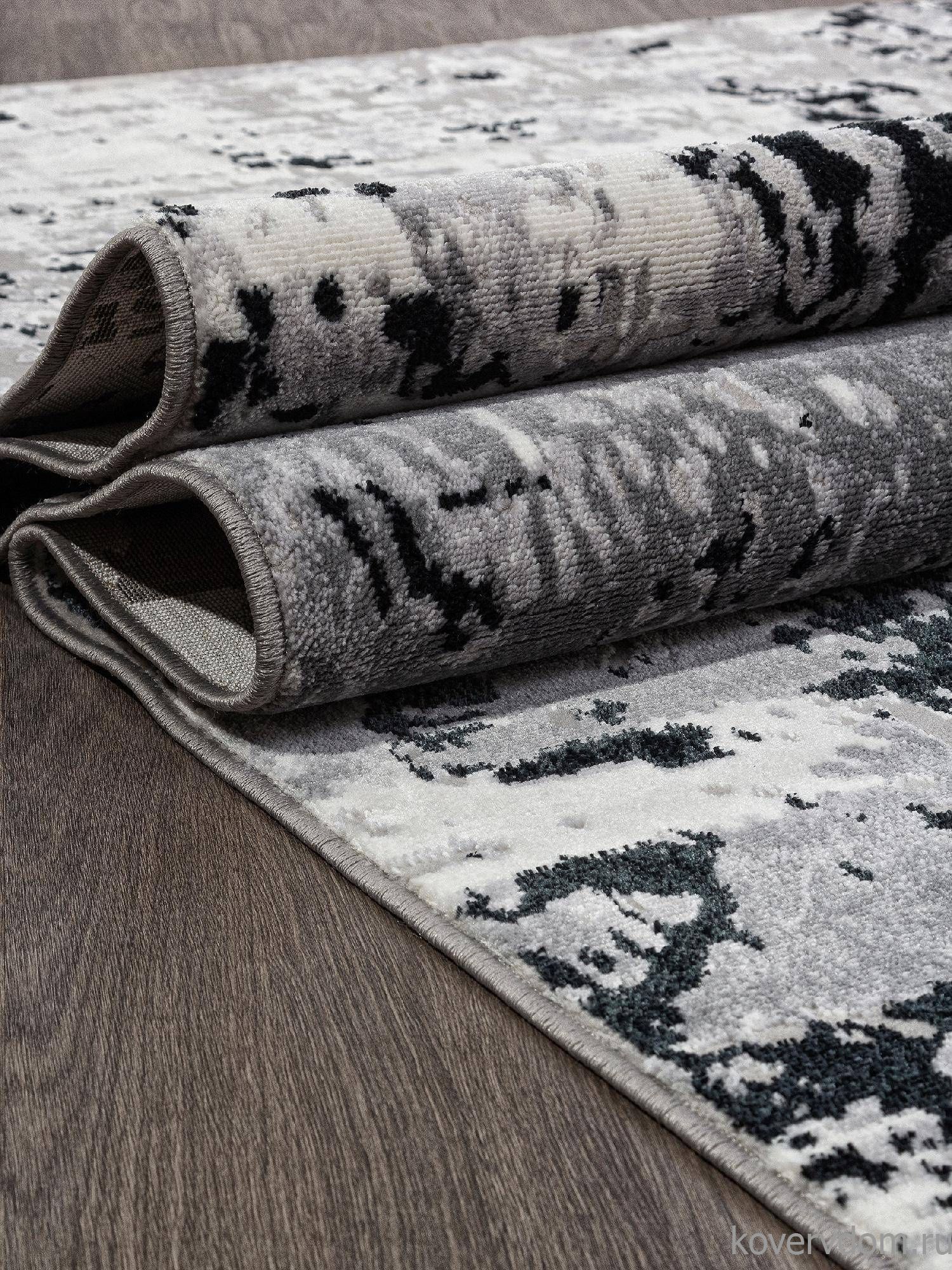 Ковер PALERMO-A F284 DARK GRAY