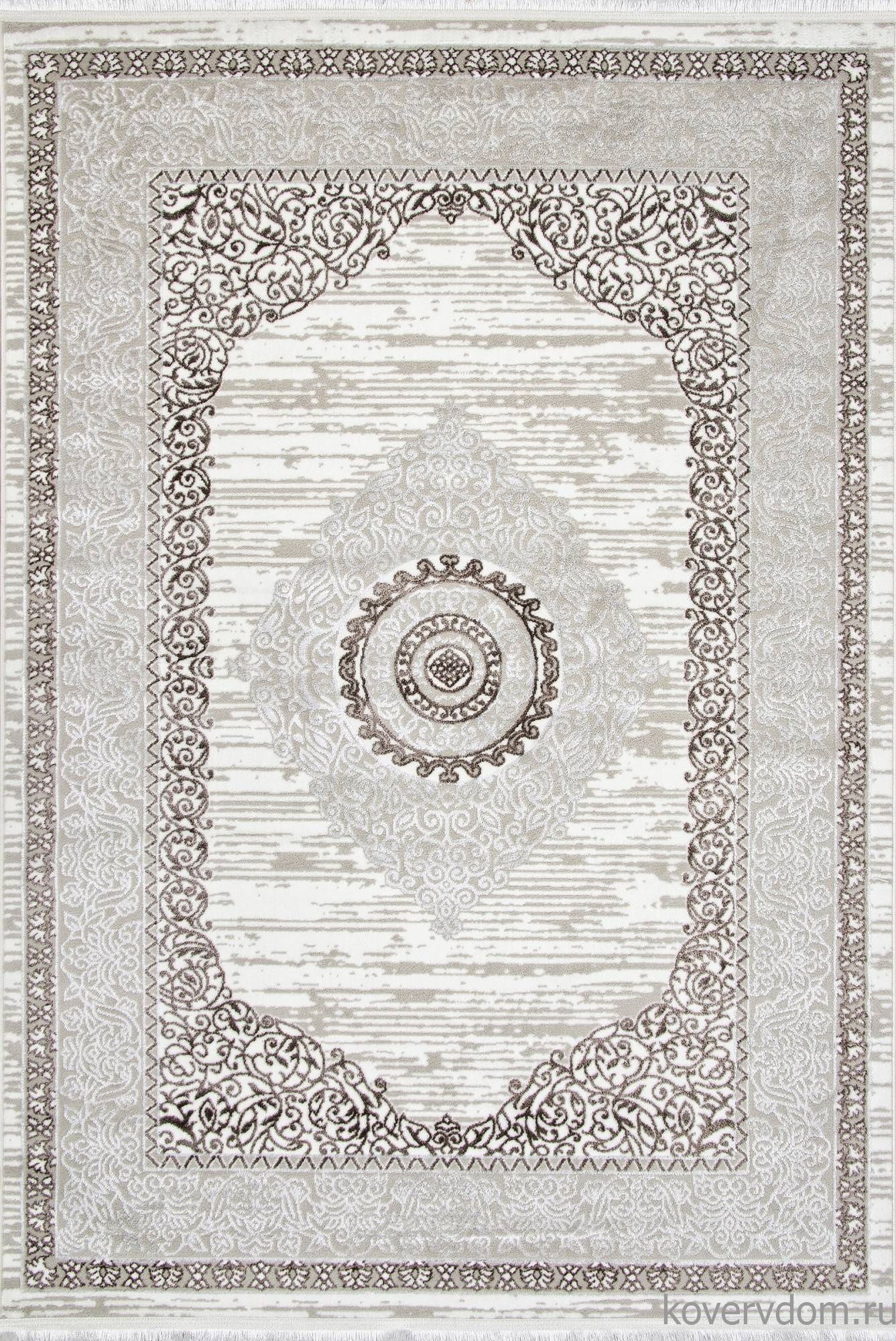 Ковер ALFANI Q012A BROWN FDY/CREAM SHRINK