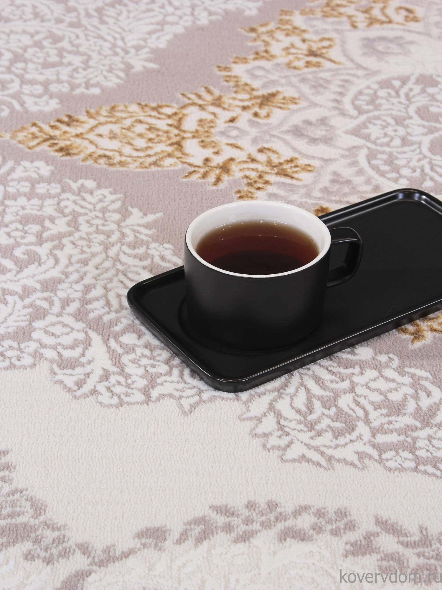 Ковер NENSI GL193A BROWN / BROWN Овал