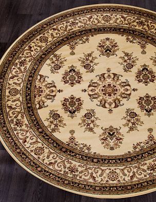 Ковер OLYMPOS d064 CREAM Круг