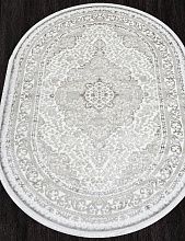 Ковер ALFANI Q011A GREY FDY / CREAM SHRINK Овал