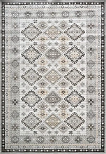 Ковер с геометрическим рисунком из вискозы Livante 27930 6434