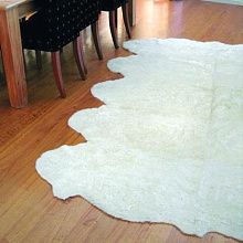 Овчина высокоплотная (накидка/ковер Bowron) 10-ти шкурная белая кудрявая