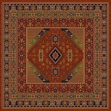 Квадратный ковер шерстяной Floare DARIUS 436-60311 КВАДРАТ