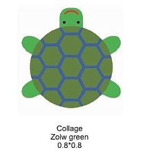 Ковер из шерсти Черепашка