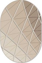 Ковер MOLDABELA рельефный SOHO 5637-15055 ОВАЛ