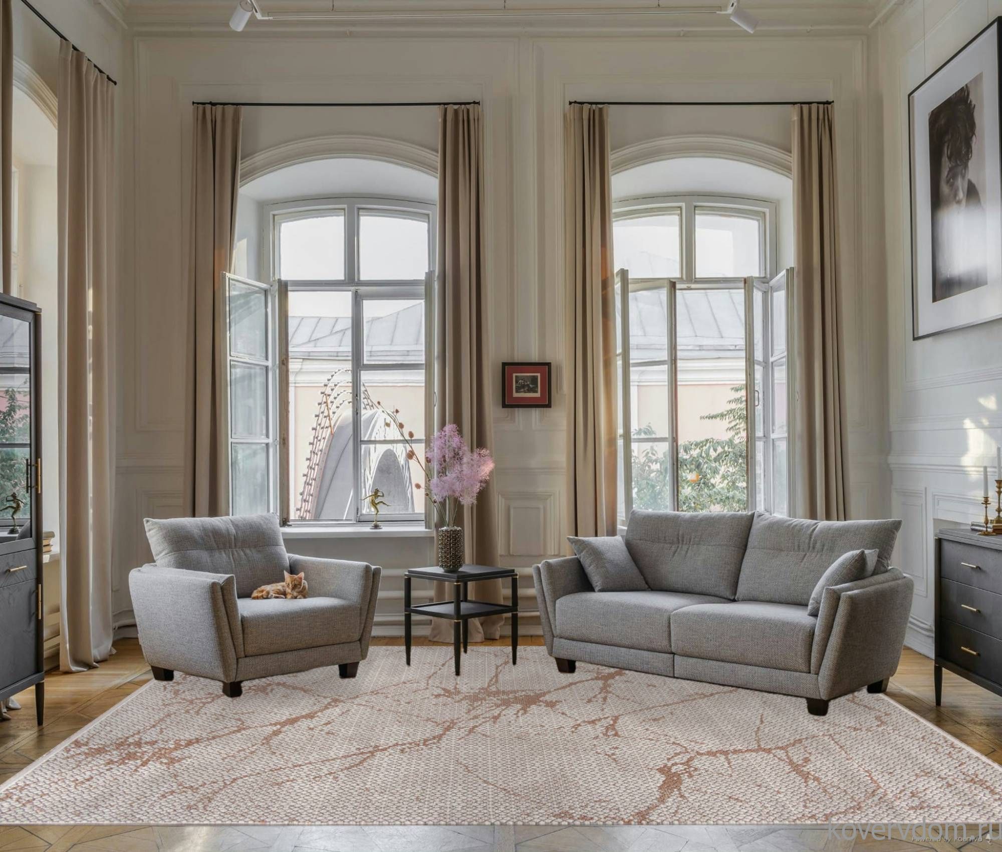 Ковер OSLO 71192 020 ROSE