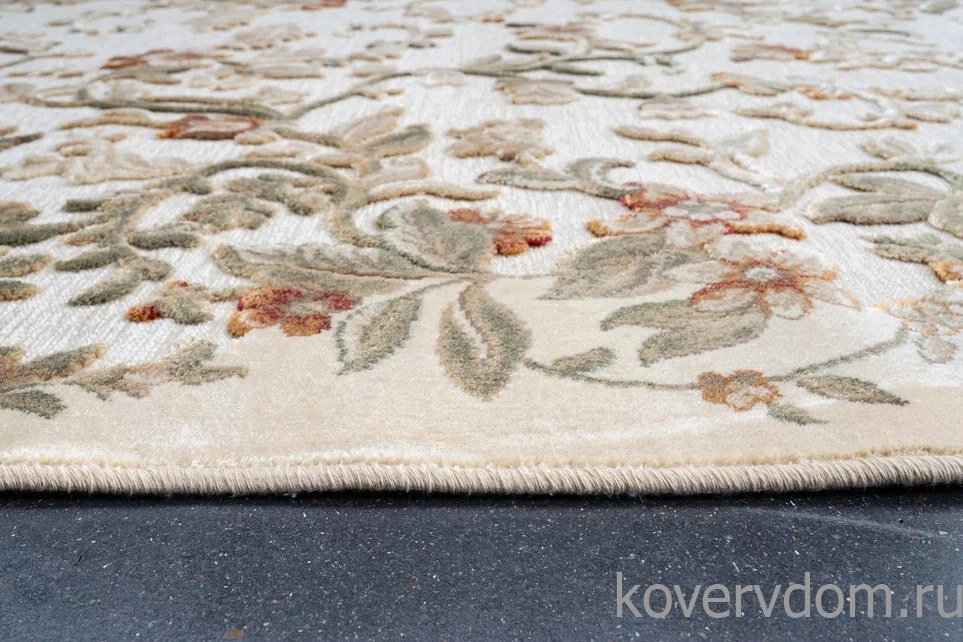 Рельефный ковер из вискозы GENOVA  38027 6262 60 ОВАЛ