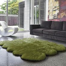 Овчина высокоплотная (накидка/ковер Bowron)ШЕСТЕРНАЯ луг