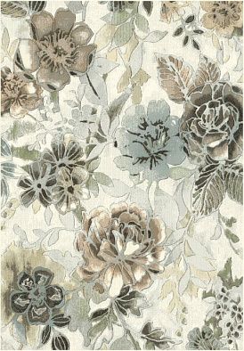 Ковер из вискозы Matrix 89868 6260 Цветы