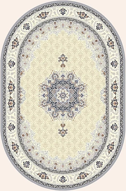 Ковер Amira 4924A L.Grey-L.Grey Овал