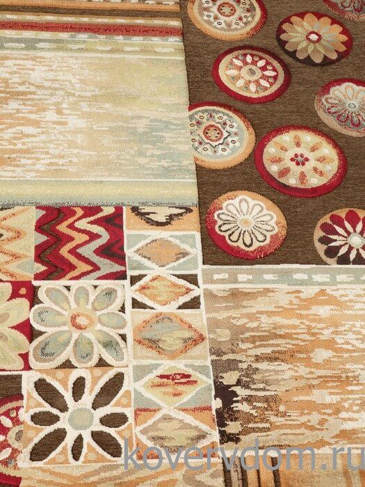 Рельефный ковер из вискозы GENOVA 38406 7292 71