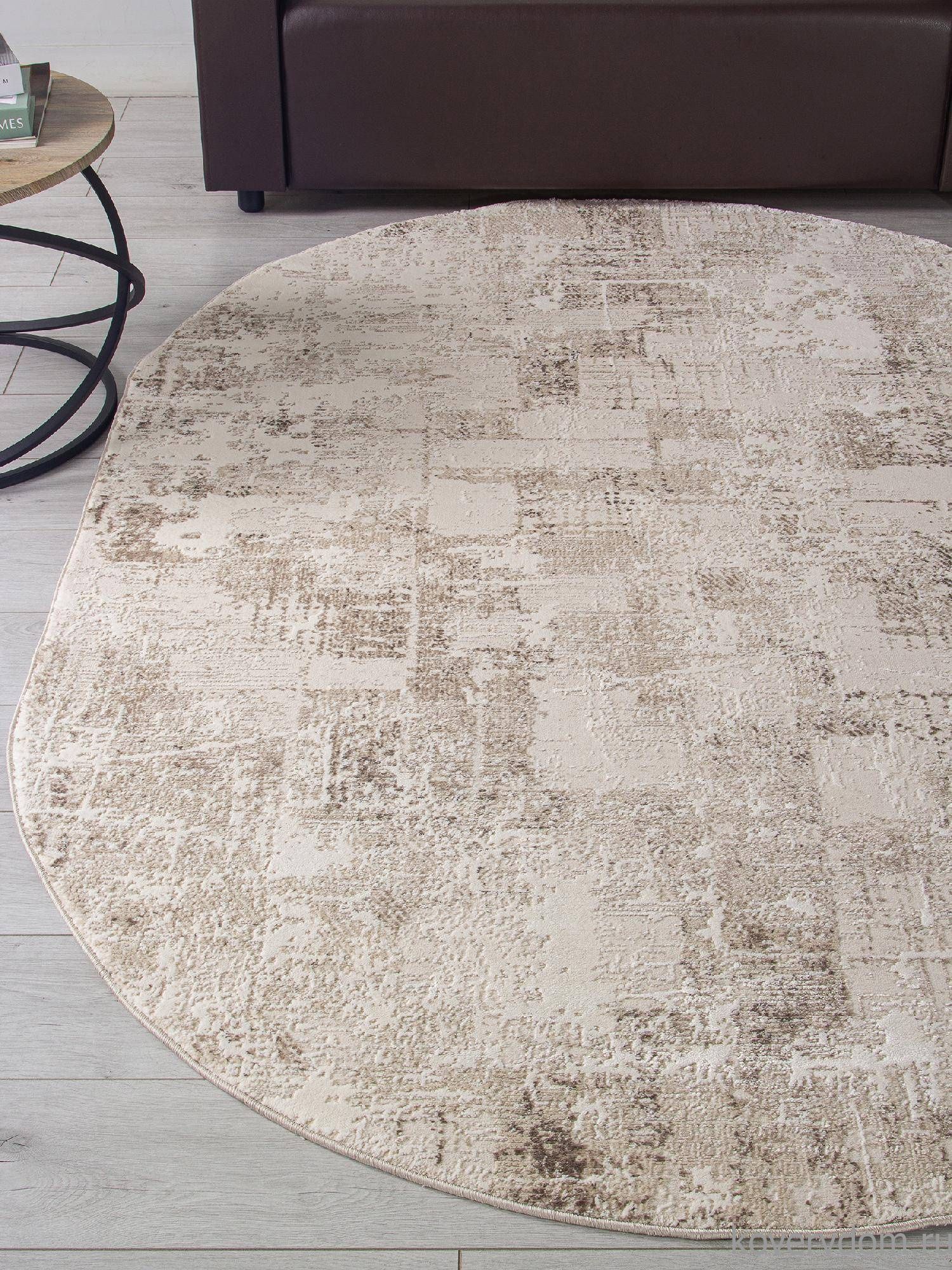 Ковер ARMINA 04091A BROWN / BROWN Овал