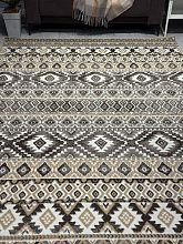 Ковер PRAGA 06050A BROWN / TOZ GRI