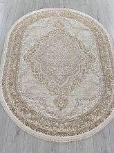 Ковер MOSSO 27226A BEIGE / BEIGE Овал