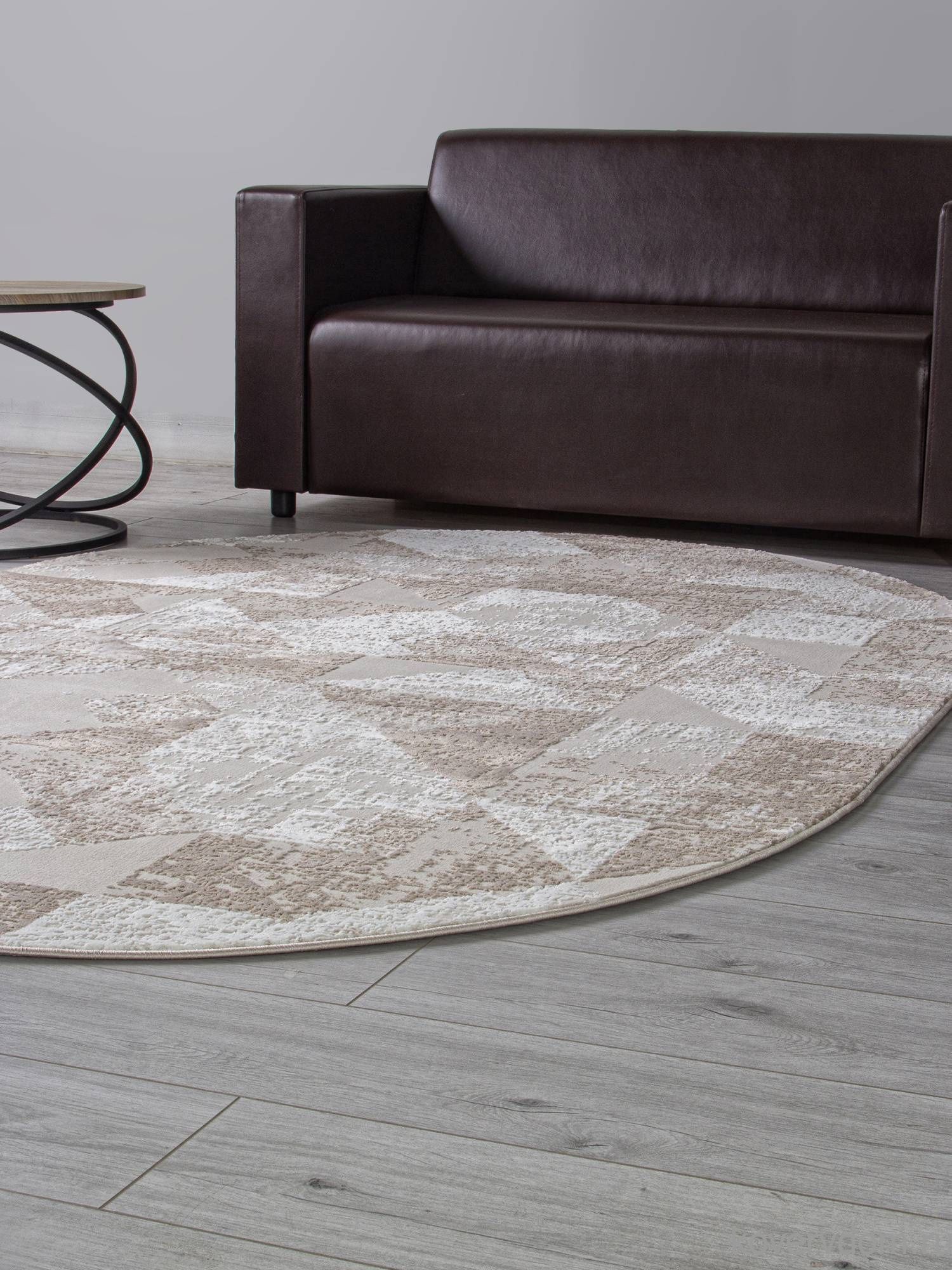 Ковер SIROCCO H921AC BEIGE / WHITE Овал