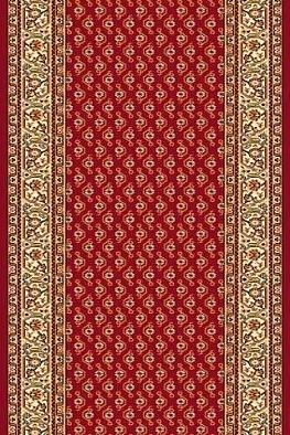 Ковровая дорожка Optimal Zdrojek dark red