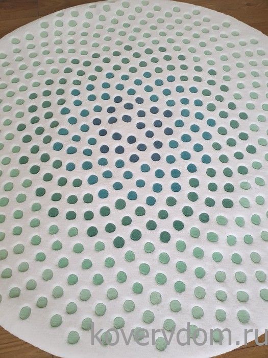 Ковер ручной работы GRADIENT TIFFANY круг