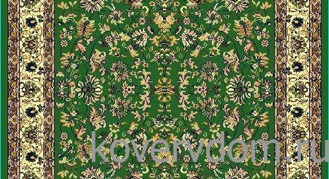 Ковровая дорожка НОКТЮРН 40222-03 зеленая 