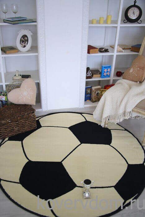 Ковер ФУТБОЛЬНЫЙ МЯЧ КЛАССИКА