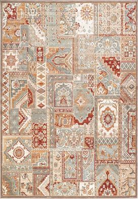 Рельефный ковер из вискозы Genova 38445 7292 71