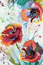 Шерстяной ковер Erdenet Hunnu R Цветы 6A1616 001