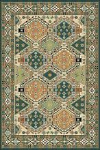 Маленький ковер из хлопка ворс вискоза-хлопок ROYAL PALACE 14279 6161 (67*105)