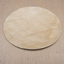 Ковер из искусственного меха Chic 1000A BEIGE_2000 круг