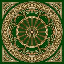 Квадратный ковер шерстяной Floare ELITA R 352-5270 КВАДРАТ