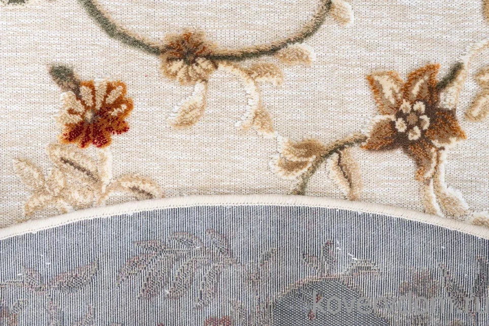 Рельефный ковер из вискозы GENOVA  38027 6262 60 ОВАЛ