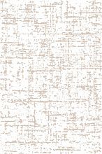 Ковер в спальню белый MILOS F624 NATURAL-BEIGE