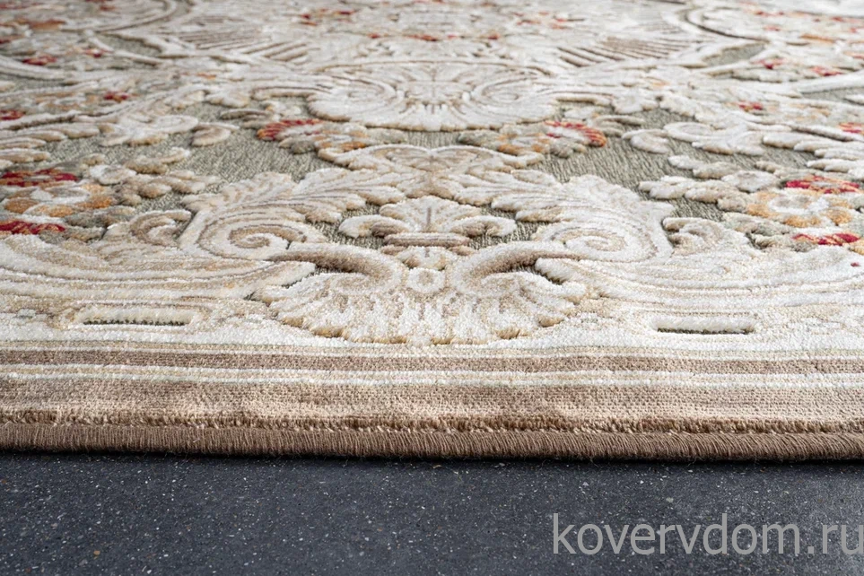 Рельефный ковер из вискозы GENOVA 38388 7292 71 ОВАЛ