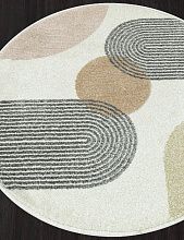 Ковер IZUMRUD C123 LIGHT CREAM Круг