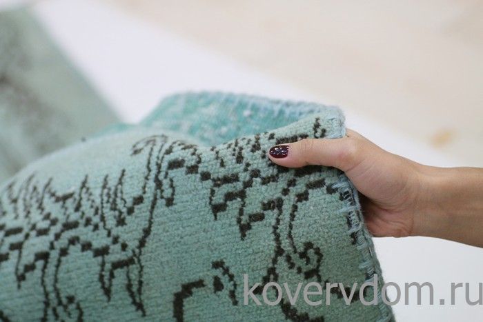 Винтажный ковер 100% шерсть пэчворк R-8900