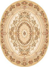 Ковер Люберецкий из шерсти Венеция 402/овальный/-01