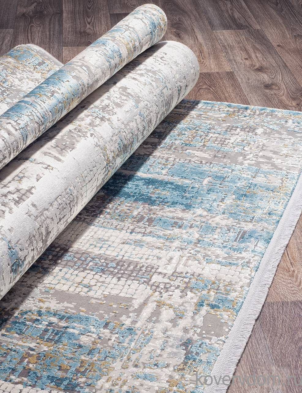 Ковер OLIMPOS M351B CREAM / D.BLUE