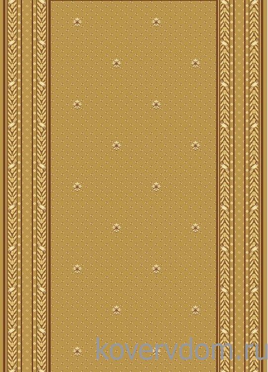 Полушерстяная ковровая дорожка вокруг бильярдного стола Кофейная