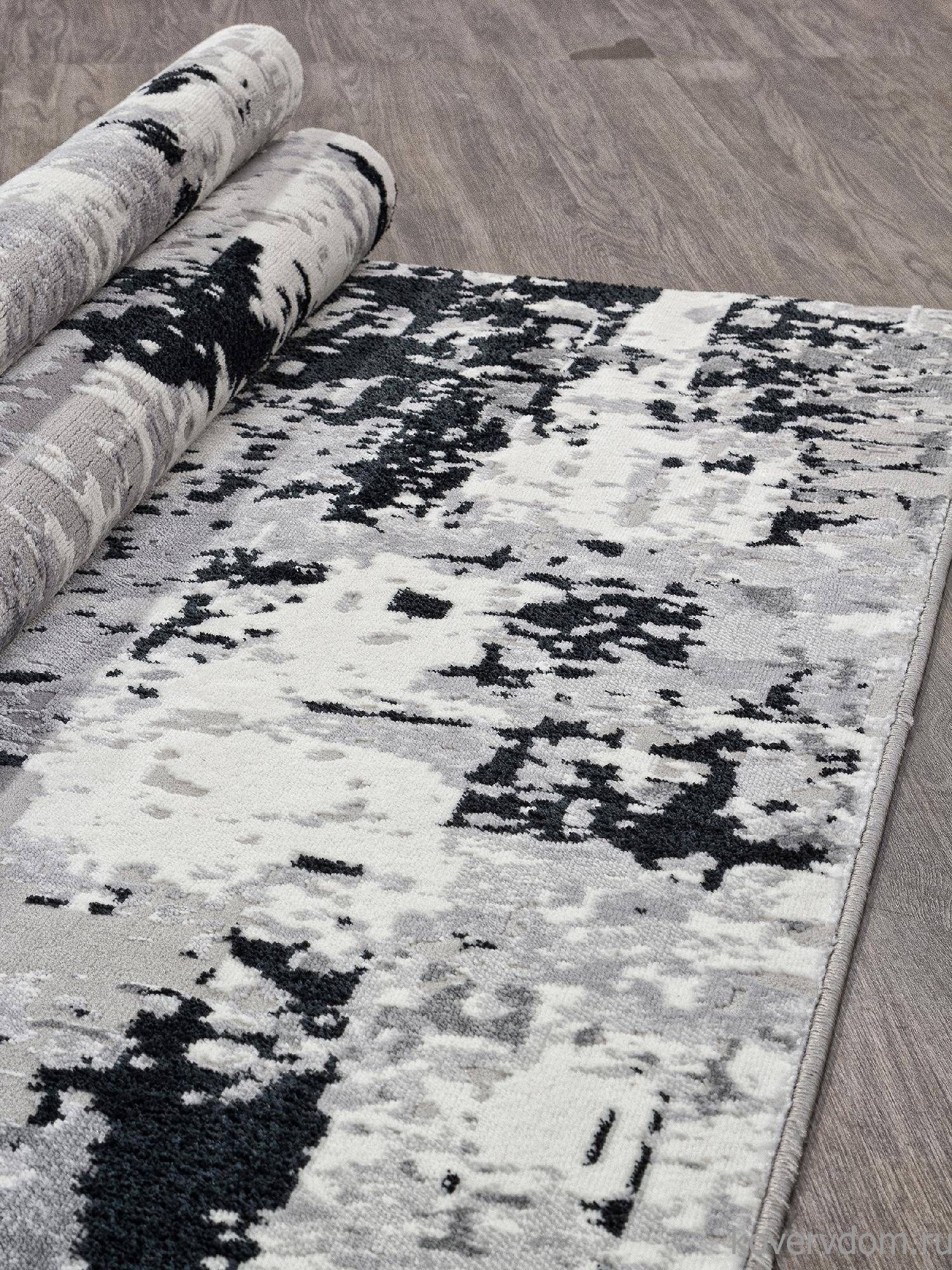 Ковер PALERMO-A F284 DARK GRAY