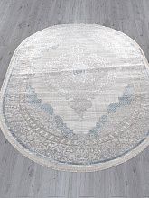 Ковер EFSAN L279A CREAM SHRINK / BLUE FDY Овал