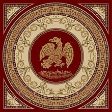 Квадратный ковер шерстяной Floare ORLET 288-63658 КВАДРАТ