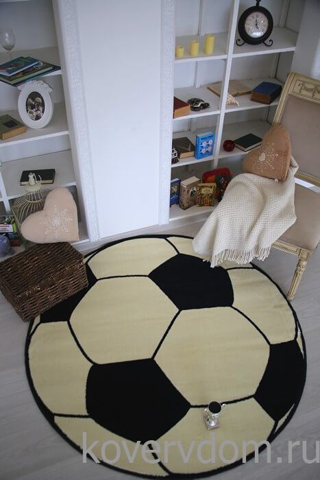 Ковер ФУТБОЛЬНЫЙ МЯЧ КЛАССИКА