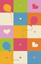 Ковер из Германии детский ручной работы Ki You BC-1361-01