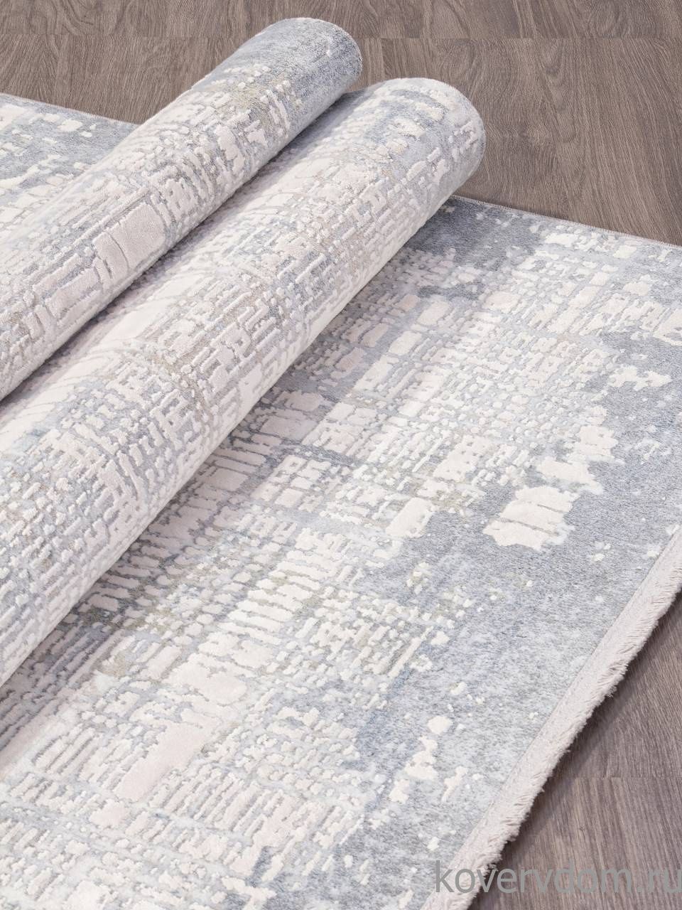 Ковер PERLA-A C634AQ GREY / L.GREY